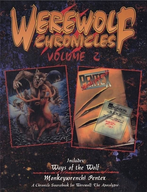 Werewolf the Apocalypse 2nd Edition - Werewolf Chronicles Volume 2 (B Grade) (Genbrug)